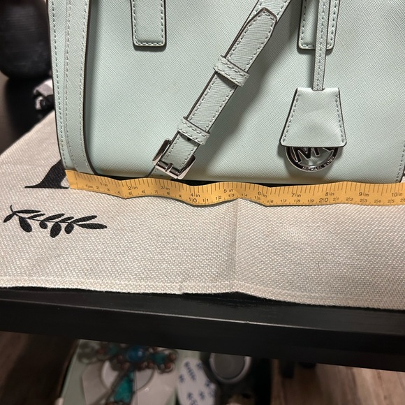 Michael Michael Kors Light Mint Mini Satchel NWOT - Picture 6 of 16
